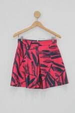 Saia iodice denim feminina estampado