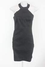 Vestido chifon feminino preto