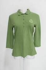 Polo tommy hilfiger feminina verde com Bordado