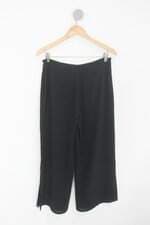 Calça de tecido feminina preta 