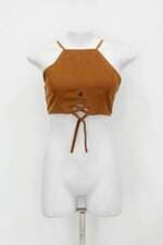Blusa feminina marrom