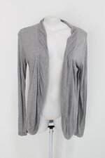 Cardigan hering feminino cinza