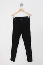 Calça de sarja rosa shock feminina preta