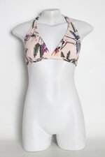 Top de biquíni feminino estampado