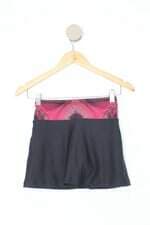 Shorts Saia Esportivo riachuelo feminino preto estampado