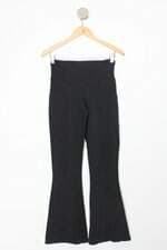 Calça de tecido feminina preta