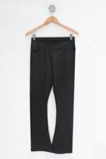 Calça de tecido feminina preta