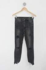 Calça Jeans zara feminina cinza