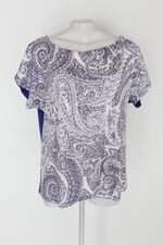 Blusa b de baunilha feminina azul com Paetê