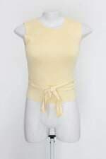 Blusa zara knit feminina amarelo