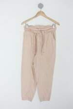 Calça de tecido maria filo feminina rosa com Laço