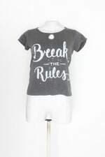Blusa feminina cinza com Silk