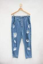 Calça Slim feminina azul