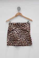 Shorts Saia yankee feminino estampado com Sobreposição