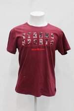 Camisa rednose masculino vermelho com Silk