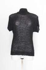 Blusa fio a fio feminina preta