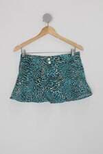 Saia feminina estampa animal print com Peplum