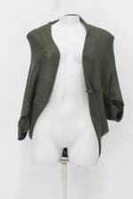 Cardigan feminino verde