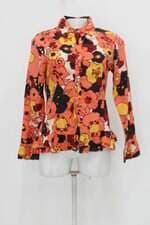 Blusa feminina estampada com Babado