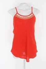 Regata feminina vermelha com Renda