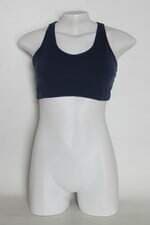 Top Esportivo feminino azul