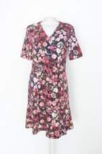 Vestido fillity feminino estampado com Nervura