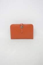 Carteira hermès paris feminina laranja