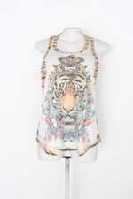 Blusa chik luk feminina estampada