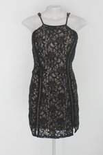 Vestido handbook feminino preto com Forro