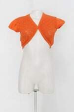 Bolero botsawana feminino laranja