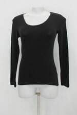 Blusa manga longa Renner feminina preta