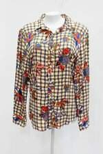 Blusa cantao viver bem feminina estampado