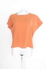 Blusa shoulder feminina laranja