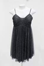 Vestido tvz feminino preto com Forro