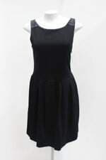 Vestido version originale feminino preto com Aplique