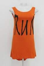 Blusa noord feminina laranja com Silk