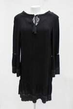 Vestido dzarm feminino preto com Tassel