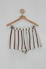 Shorts forever 21 feminino listrado com Forro