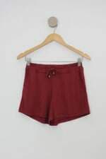 Shorts feminino vermelho