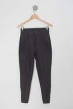 Calça de tecido dot.clothing feminina cinza com Nervura
