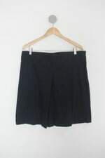 Saia zara feminina azul marinho 