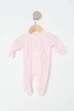 Macacão Infantil petit rosa com Bordado