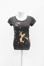 Blusa le petit prince feminina preta com Silk e Hotfix