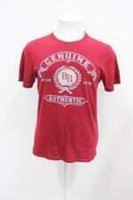 Camiseta banana republic masculina vermelha com Silk