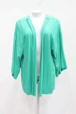 Cardigan vovó quem fez feminino verde