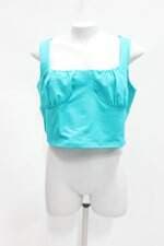 Regata cropped miss mary feminina azul