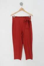 Calça de tecido maria filó feminina laranja