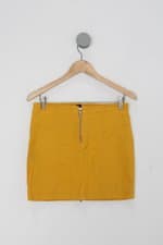 Saia forever21 feminina amarela