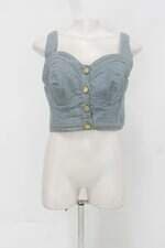 cropped dimy feminino azul