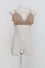 Top leli correia feminino marrom